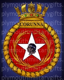 HMS Corunna Magnet